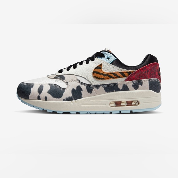 Nike Air Max 1 '87 Great Indoors Sail/Celestine Blue/Picante/Red/Black used - Picture 3 of 12